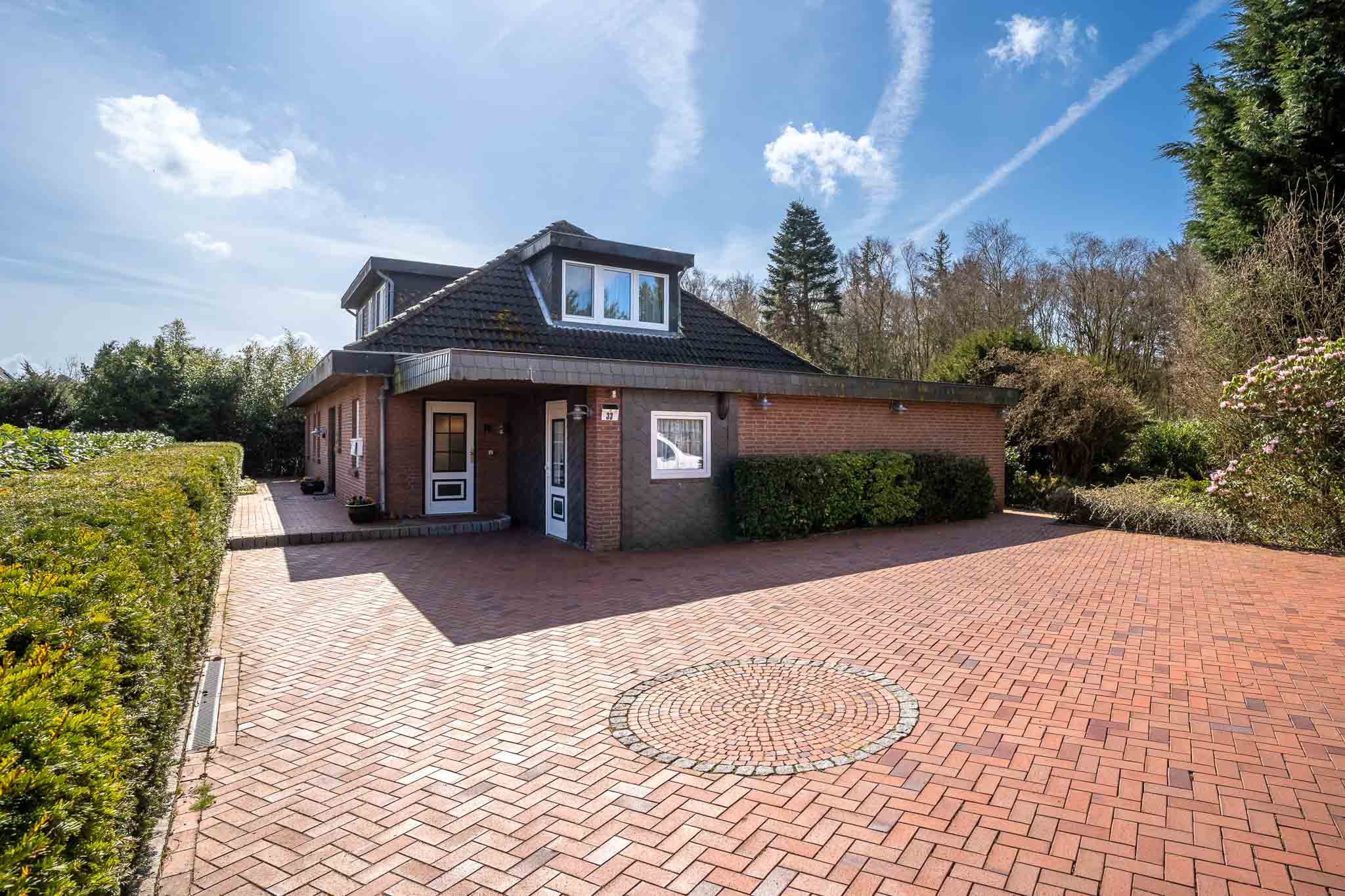 Landhaus Dünenkieker Vorderansicht