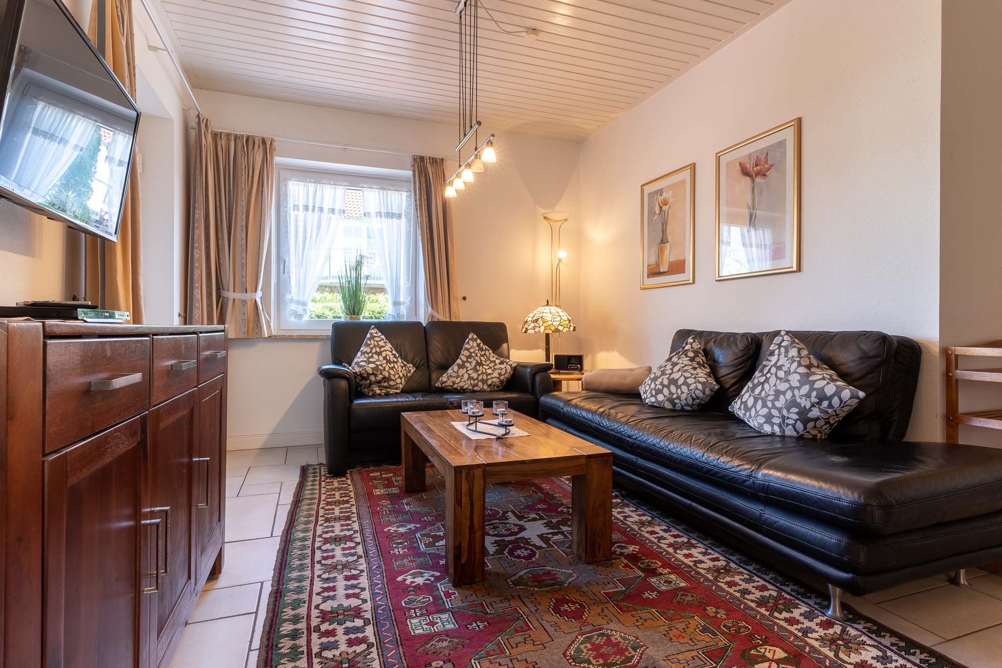 Ferienwohnung Erdgeschoss Wohnraum