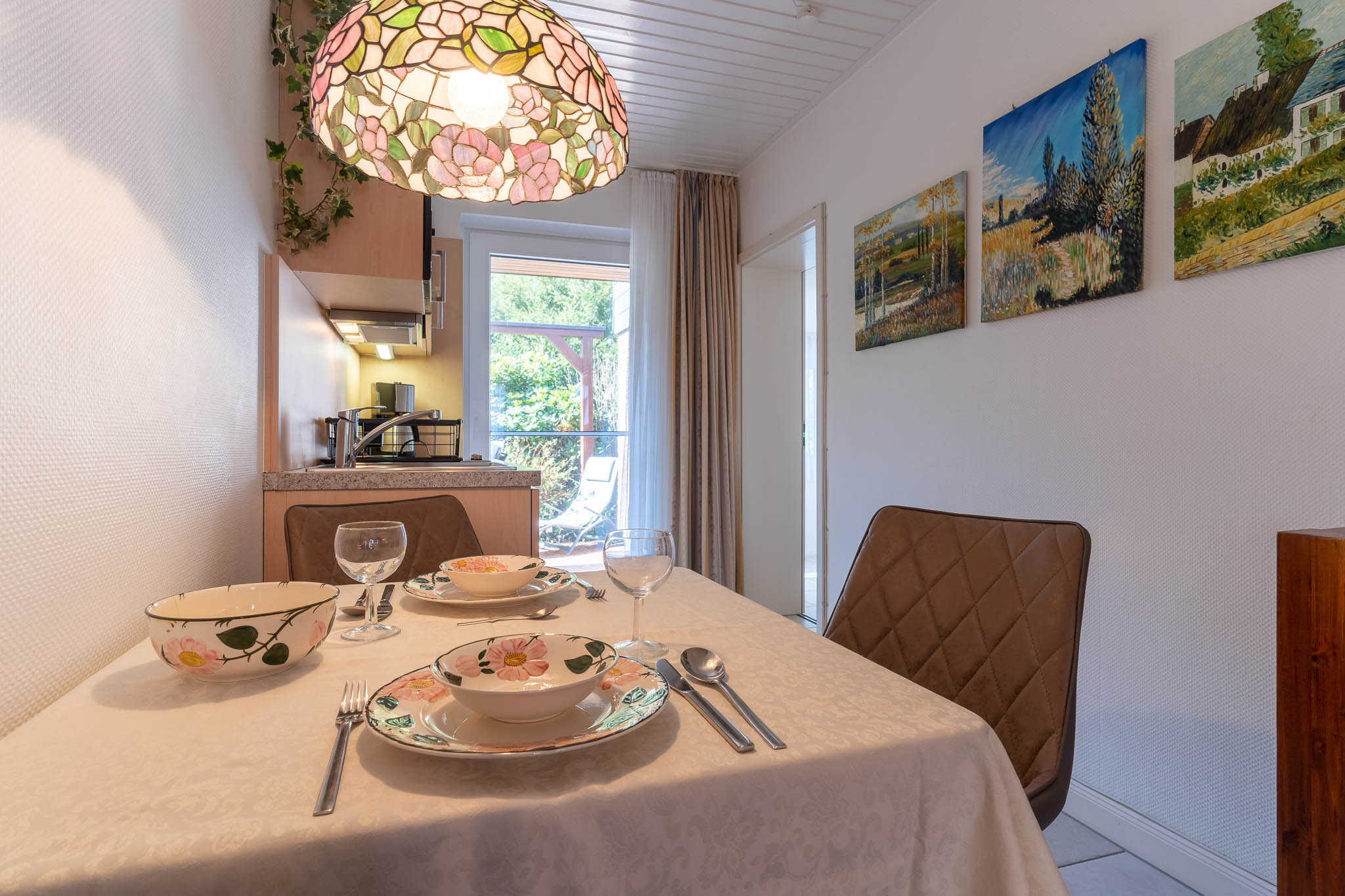 Ferienwohnung Erdgeschoss Essecke