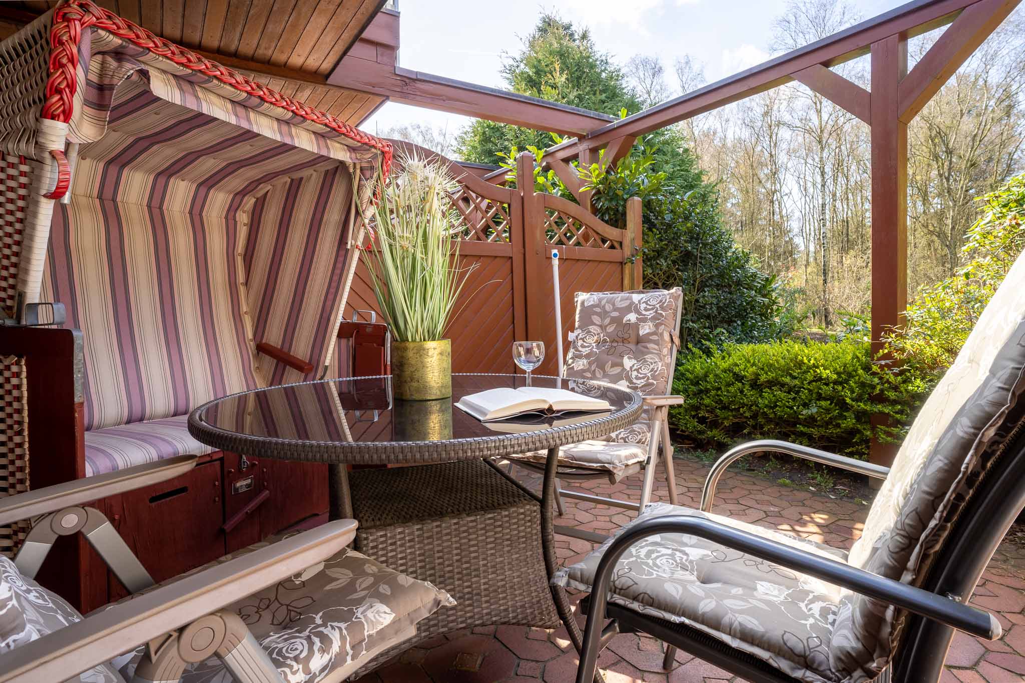 Ferienwohnung Erdgeschoss Terrasse