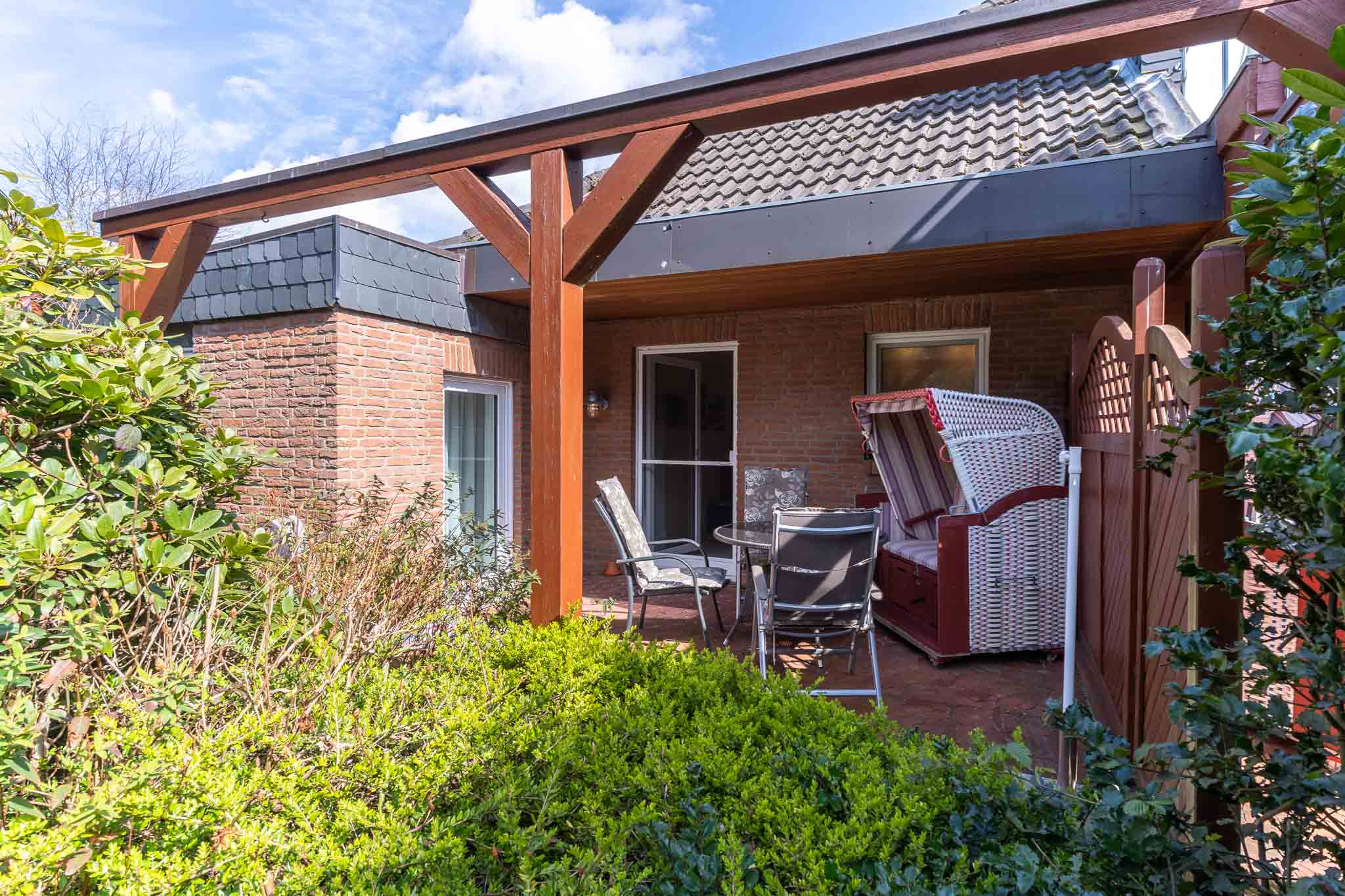 Ferienwohnung Erdgeschoss Terrasse