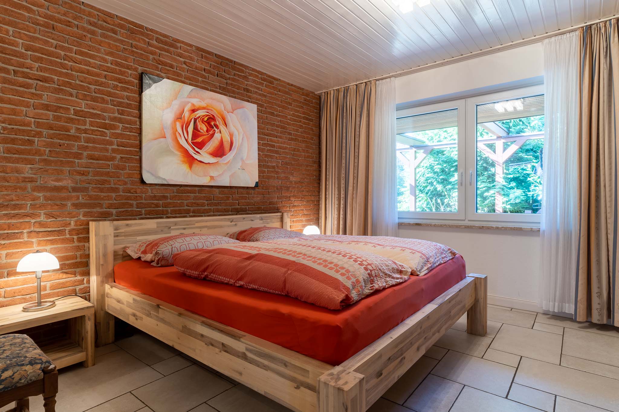 Komfort-Ferienwohnung Schlafzimmer