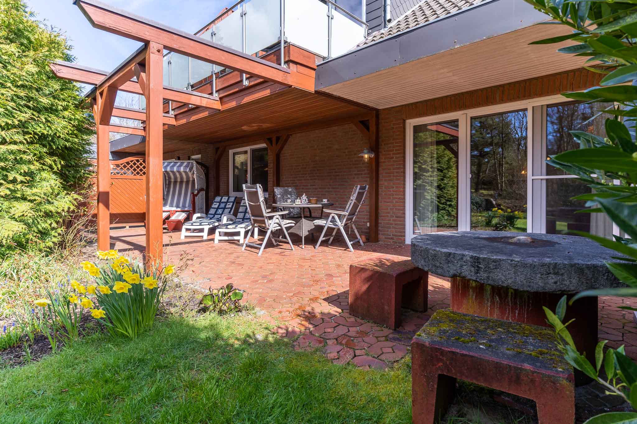 Komfort-Ferienwohnung Terrasse