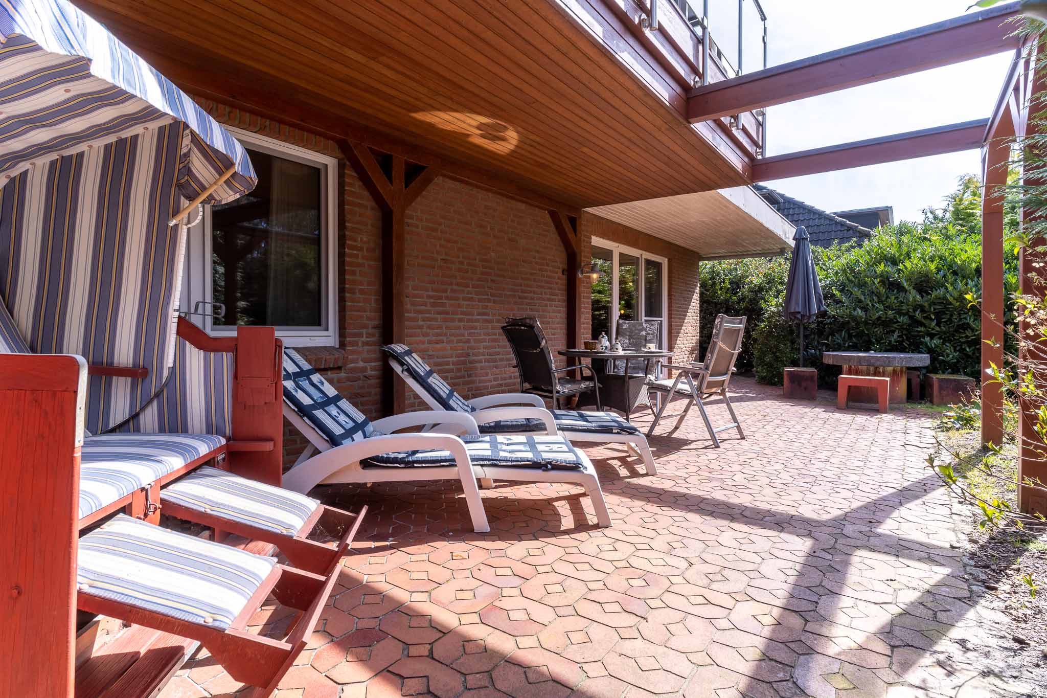 Komfort-Ferienwohnung Terrasse