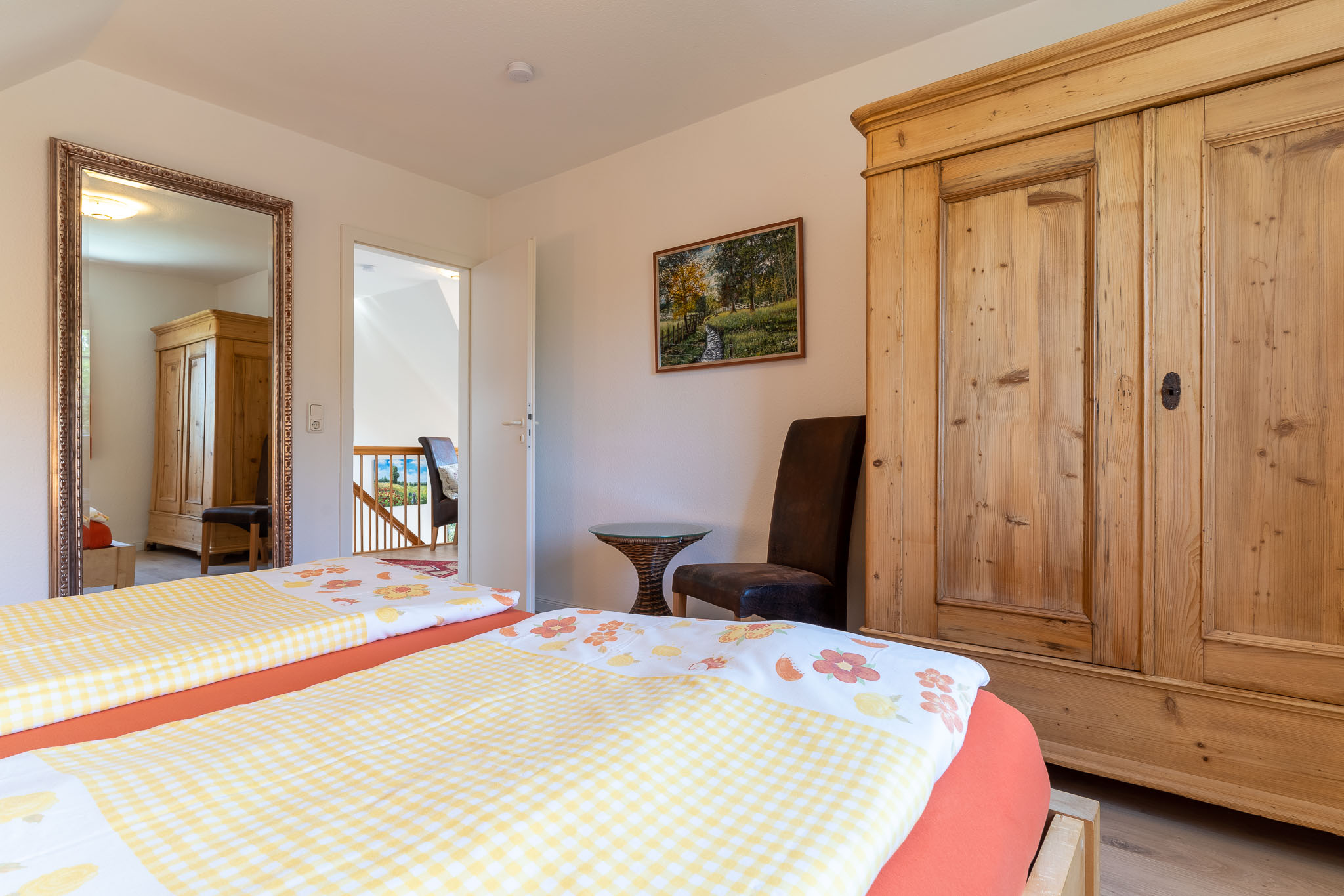 Ferienhaus Wildrose Schlafzimmer1
