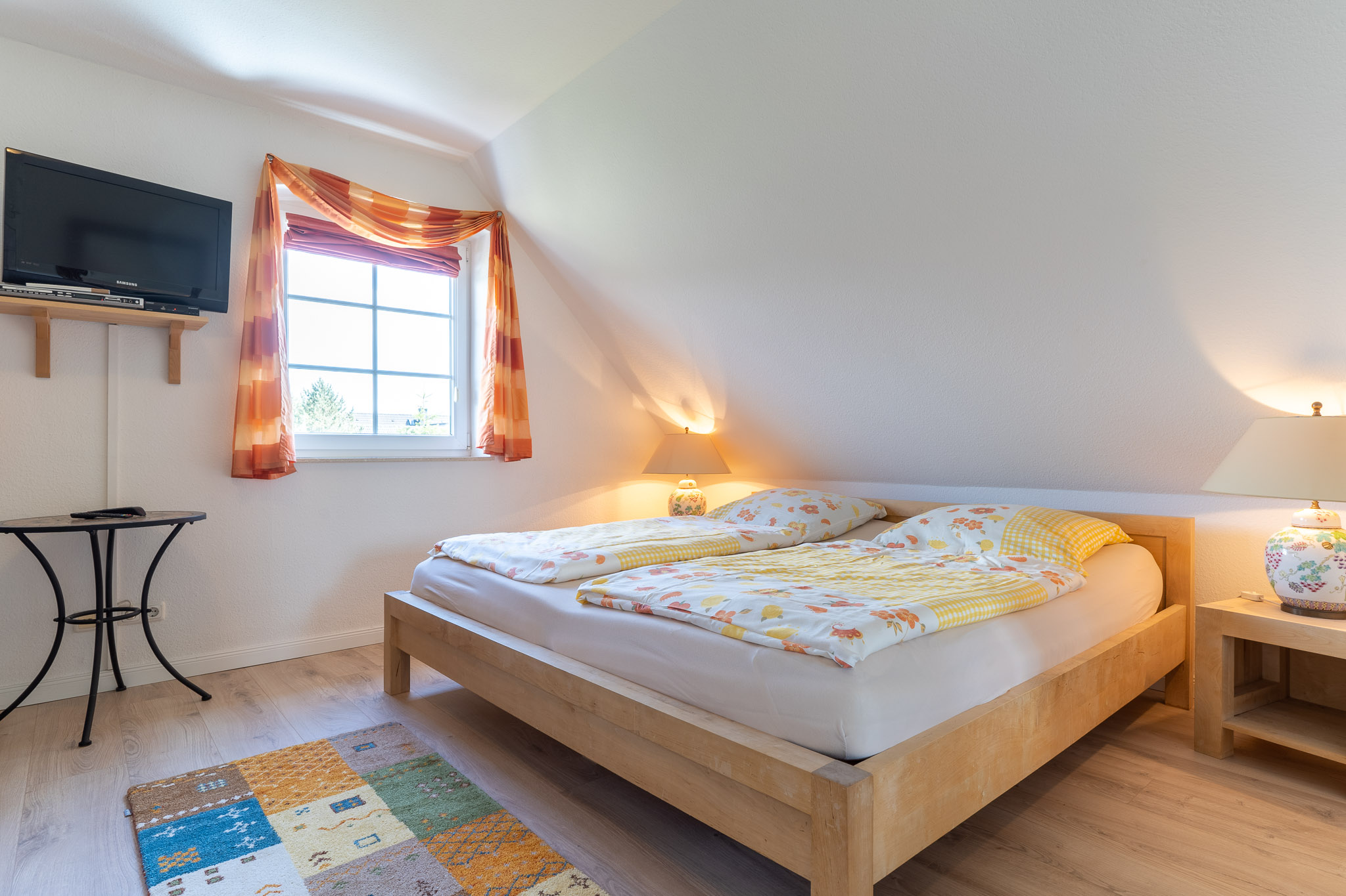 Ferienhaus Wildrose Schlafzimmer2