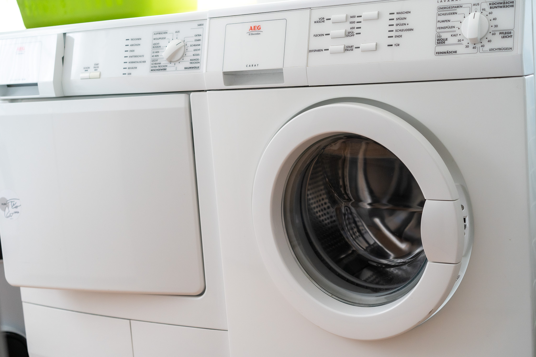 Ferienhaus Wildrose Waschmaschine Trockner